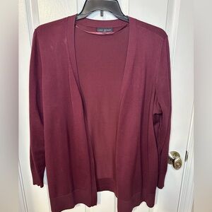 Lane Bryant Womens Cardigan 2X Business Casual Office Cozy Open Front Workwear